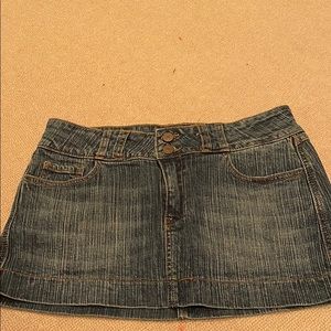 Jean skirt